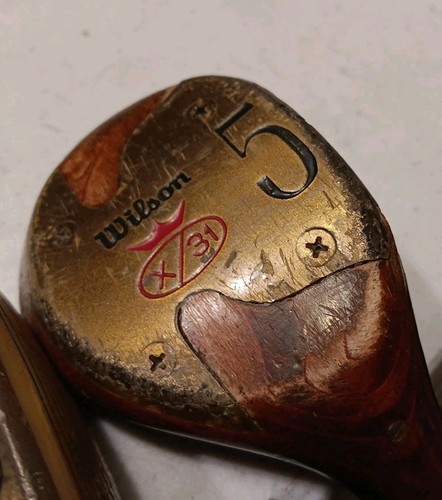 Vintage Wilson X31 -1,3,5 Woods Right Handed - Picture 4 of 9