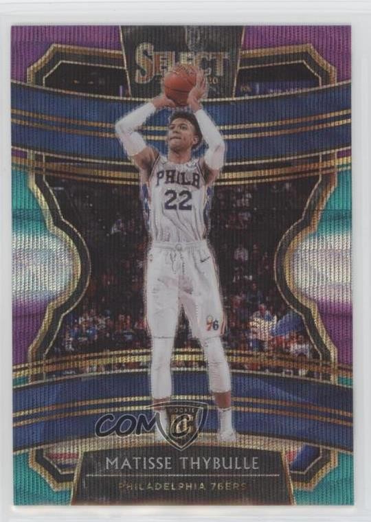2019-20 Panini Select Concourse Tri-Color Prizm Matisse Thybulle #97 5i2