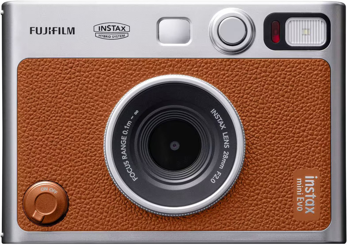 Fujifilm - instax mini Evo Instant Film Camera - Brown | eBay
