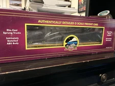 MTH Premier 20-98584 Union Pacific 60' Flat Car w/(3)Trash Containers #52030 NIB