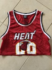 Miami Heat women’s size medium Jersey crop top