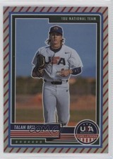 2023 Panini USA Baseball Stars & Stripes Stripes Prizm Talan Bell #2 x5u