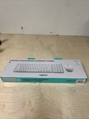 Brand New Logitech Bluetooth Compact Combo   White (920-013508)