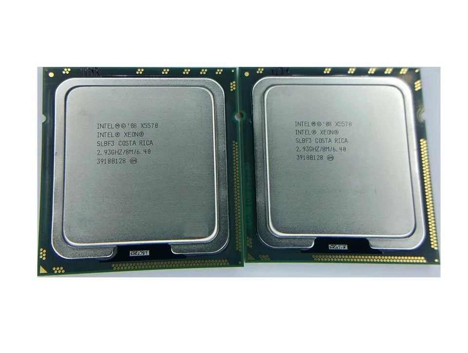 Matched Pair Intel Xeon X5570 SLBF3 2.93GHz 8MB LGA 1366 CPU processor - Image 2 of 4