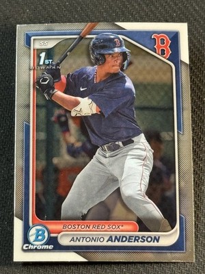 2024 Bowman Chrome 1st PROSPECT ROOKIE Antonio Anderson, Item 1