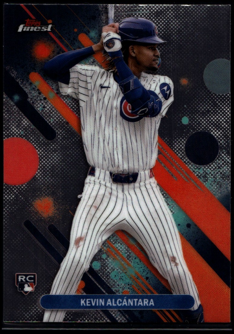 2025 Finest Kevin Alcantara RC Chicago Cubs #33