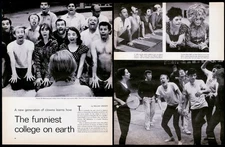 1970 Ringling Brothers Barnum & Bailey Circus clown college 11 photo article
