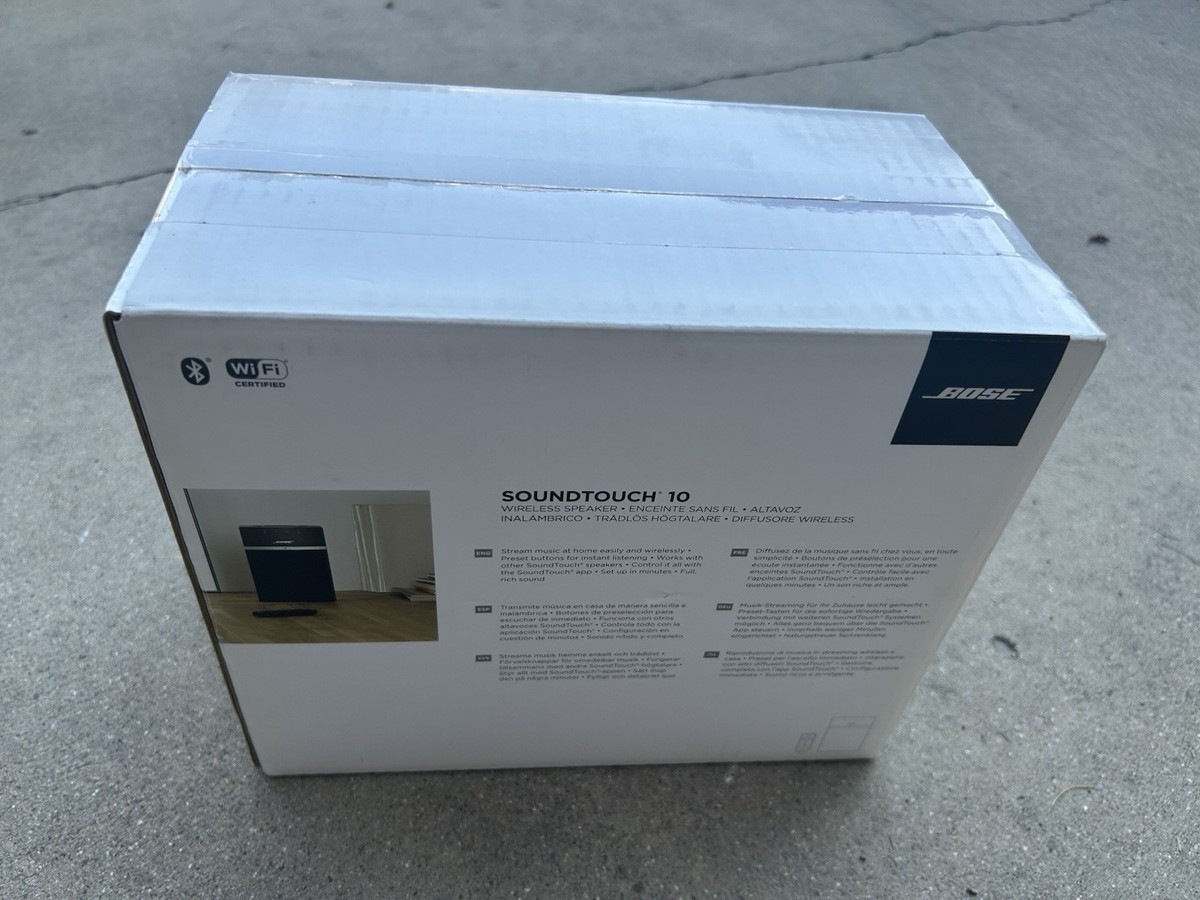 2台セットも対応可☆BOSE SoundTouch10 416776 スピーカー Bose SoundTouch 10 Wireless Speaker Bluetooth Model 416776
