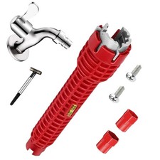 Faucet and Sink Installer Multifunctional Sink Wrench for Plumber Bathroom Sink