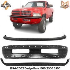 Front Bumper Paintable Bumper Cover Kit For 1994-2002 Dodge Ram 1500 2500 Front Bumper Paintable Bumper Cover Kit For 1994-2002 Dodge Ram 1500 2500