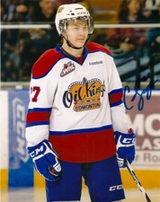 Edmonton Oil Kings Curtis Lazar Autographed Signed 8x10 Photo COA THREE