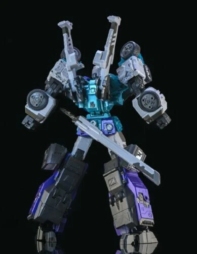 AUF LAGER G-Creation GDW-03 Sixshot Fuuma Metallic Version Actionfigur - Bild 2 von 5