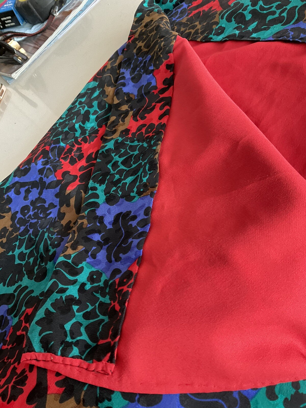 Abito vintage YVES SAINT LAURENT YSL in seta taglia S