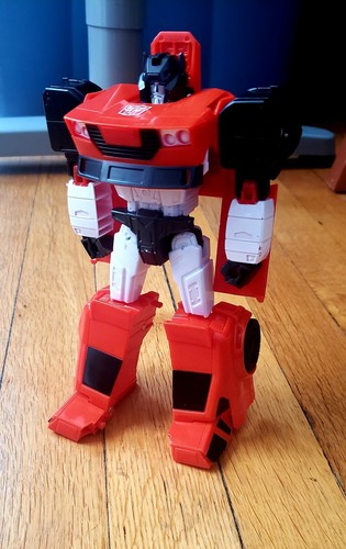 2018 Transformers Generations Cyber Battalion Sideswipe Walgreen Exclusive NEW - Picture 3 of 4