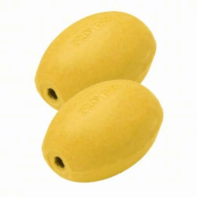Savon rotatif jaune Provendi (lot de 2) pour porte-savon à écrou. (Porte savon