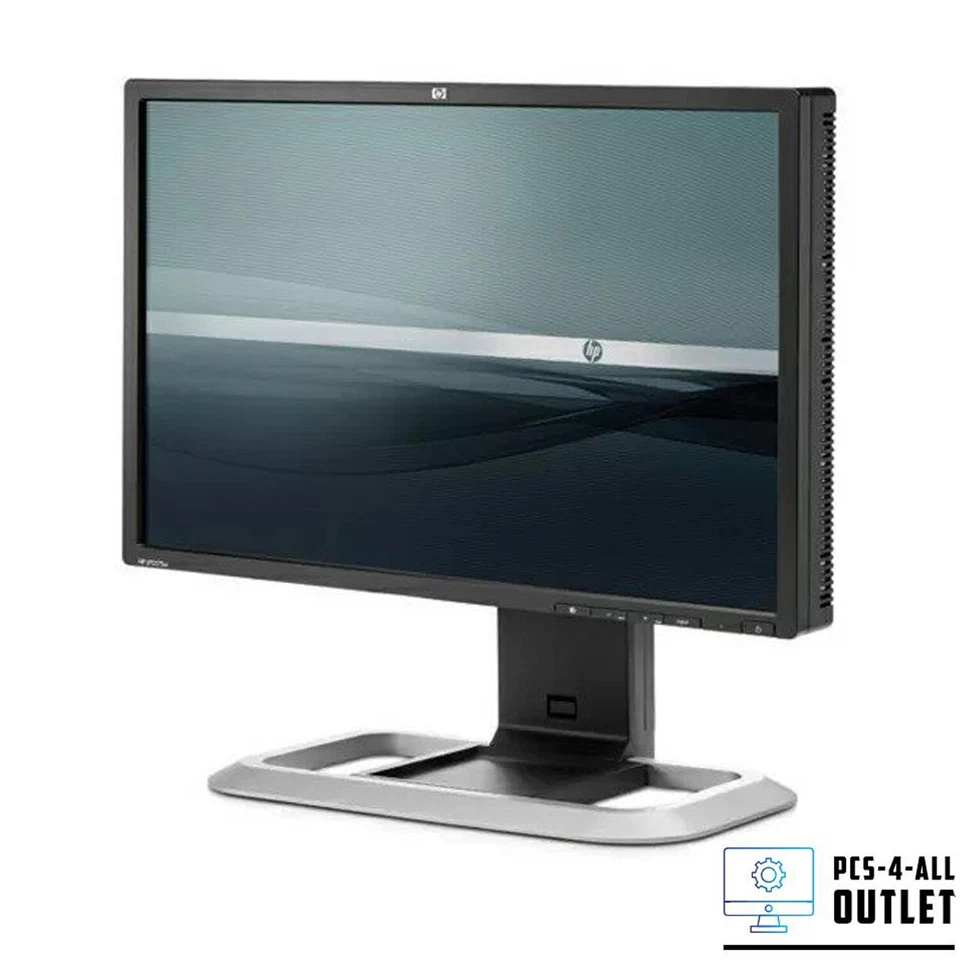 HP LP2275W 22" Inch Widescreen LCD Monitor VGA,DVI,Display Ports - GRADE A - Image 2 of 3