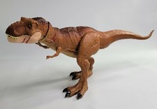 Jurassic World Battle Damage 20" Tyrannosaurus Rex Dinosaur T-Rex Chomp Action