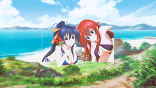 Anime girls pictureinpicture gremory rias himejima akeno Playmat Game Mat Desk