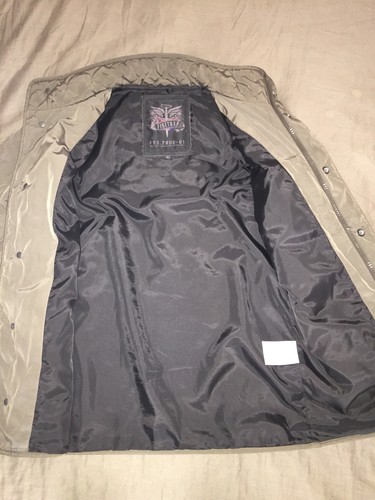 Firetrap quilted jacket in olive / Small men’s - Picture 4 of 5