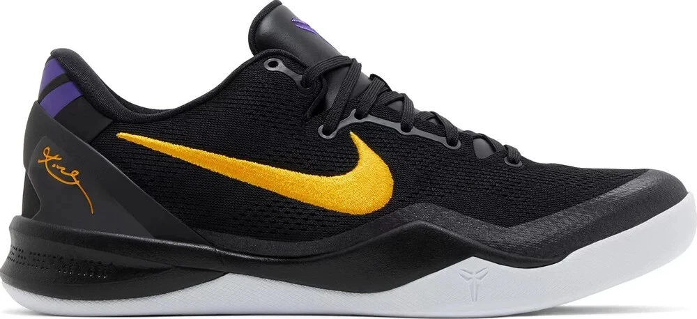 Nike Kobe 8 Protro Lakers Away HF9550-001 Men Nike Kobe 8 Protro Lakers Away HF9550-001 Men