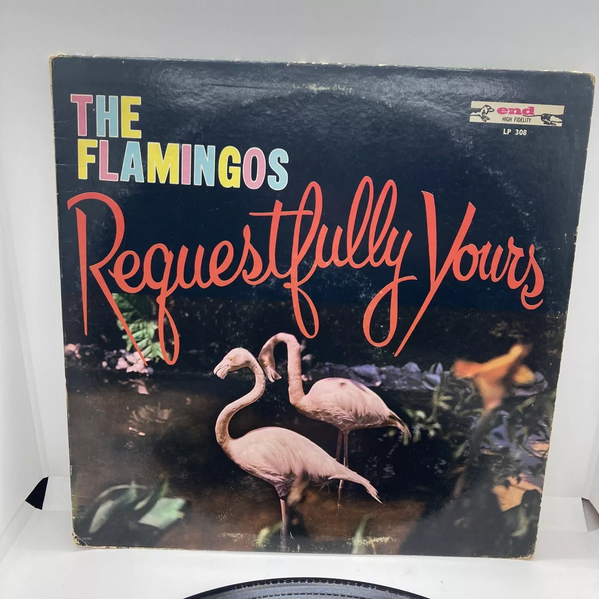The Flamingos Requestfully Yours LP Reissue END Records END-308 Vinyl VG