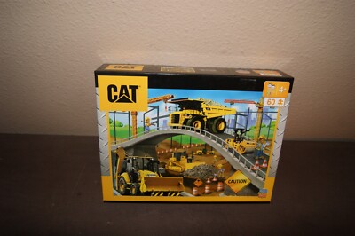 CAT Day at the Quarry 60 pc Sealed Master Pieces the Right Fit