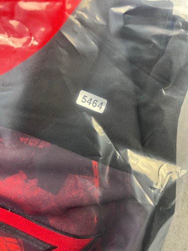 Rezz Rocks V Hockey Jersey Mens L Red Black AOP Hypnovizion EDM Techno Poppunk - Picture 10 of 10