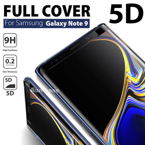 5D For Samsung S9+ S8 Plus Note 9 8 