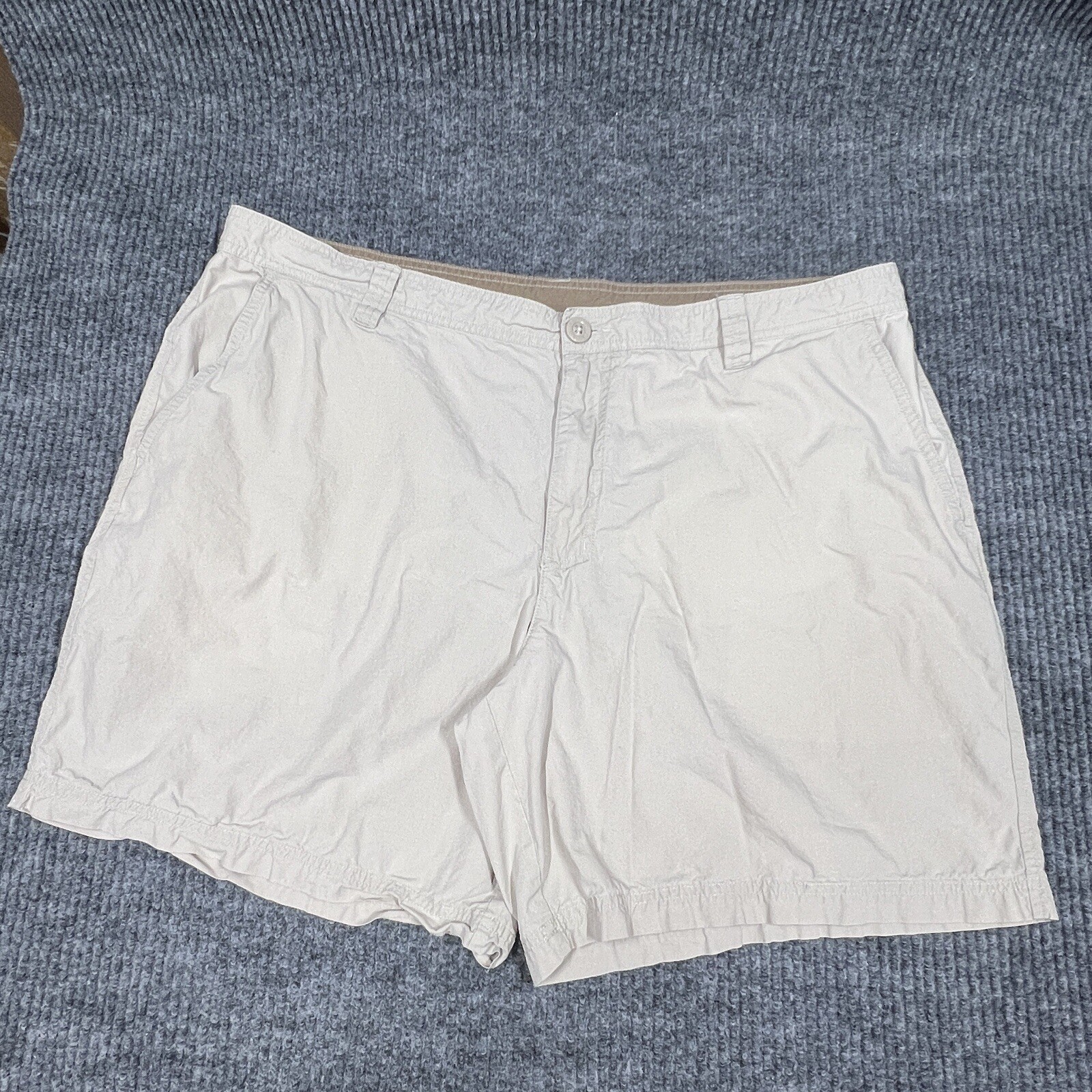 Columbia Angus Springs Sportswear Chino Mens 42 Shorts Khaki Tan Cotton Casual thumbnail 8