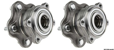 2 x Rear Wheel Bearing & Hub Assembly For INFINITI Q70 2013 + KLT/NS/026A