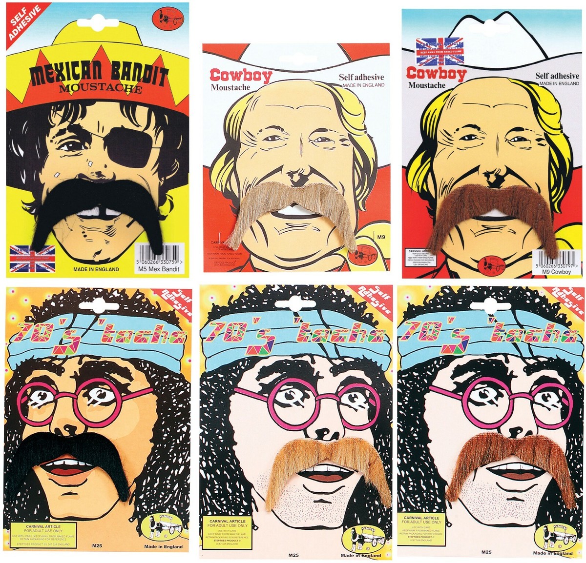 Mexican Bandit Tash Adult Black Mexican Bandit Tash Adult Black