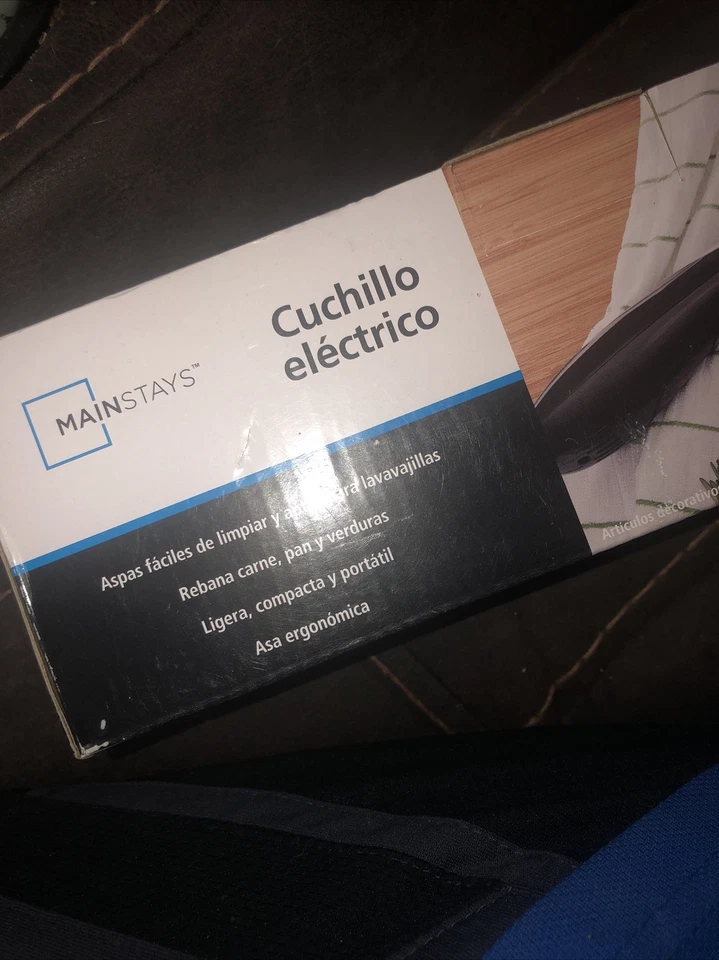 Cuchillo eléctrico Mainstays/fácil limpieza/cuchillas aptas para lavavajillas/mango ergonómico Foto 3 de 3