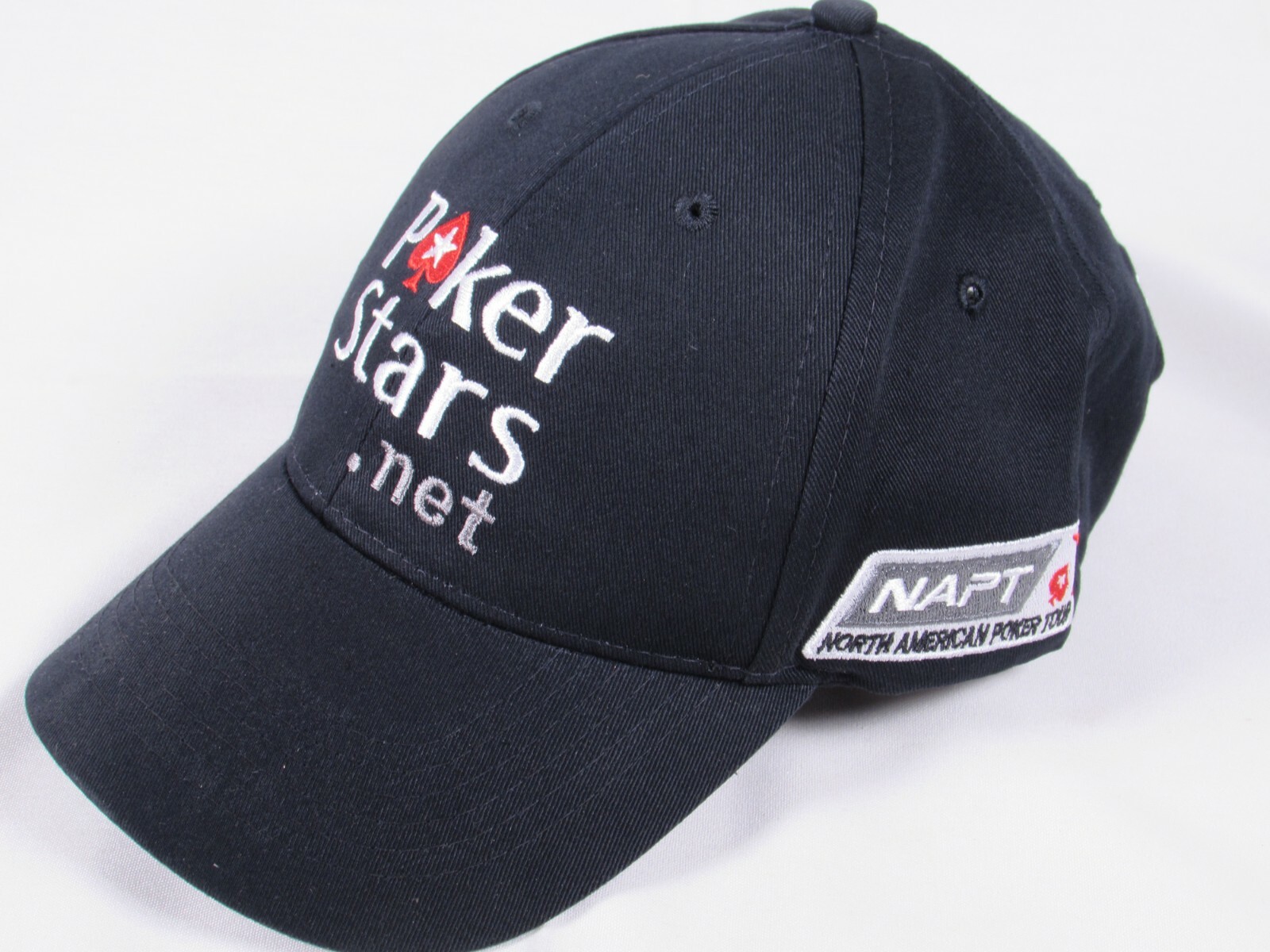 Poker Stars Baseball Hat Cap Black Baseball Professional Poker Players NAPT NEW