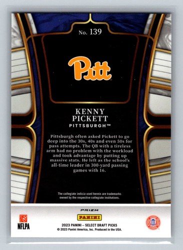 2023 PANINI SELECT DRAFT PICKS FOOTBALL STROUD - ROOKIES - LASER PRIZM - INSERT - Picture 277 of 315