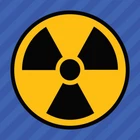 Nuke Radioactive Nuclear Radiation Warning Symbol Vinyl Decal Sticker