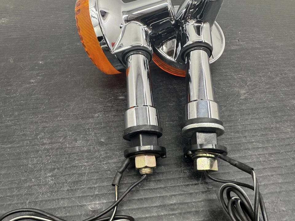 铃木 GN250 GS250 GS300 GS450 GS550 GS750 后方右转信号对套装 — 第 3/4 张图片