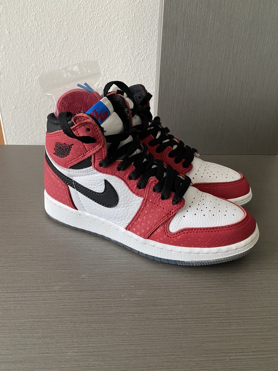 Size 5Y - Jordan 1 Retro High OG Origin Story, Spider-Man Size 5Y - Jordan 1 Retro High OG Origin Story, Spider-Man