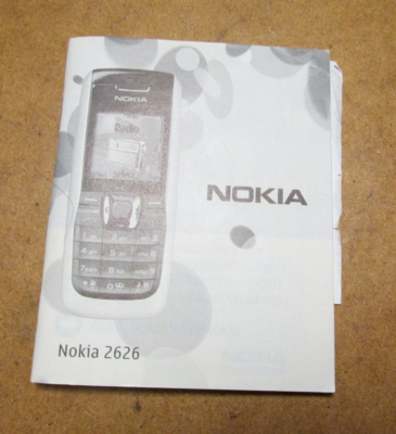 Nokia 2626 Mobile Cell Phone & Original Box [Italian Carrier: TIM