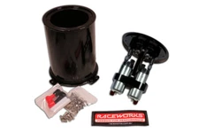Raceworks Twin Pump Surge Tank 2.8L Kit With Walbro 255 Fuel Pumps