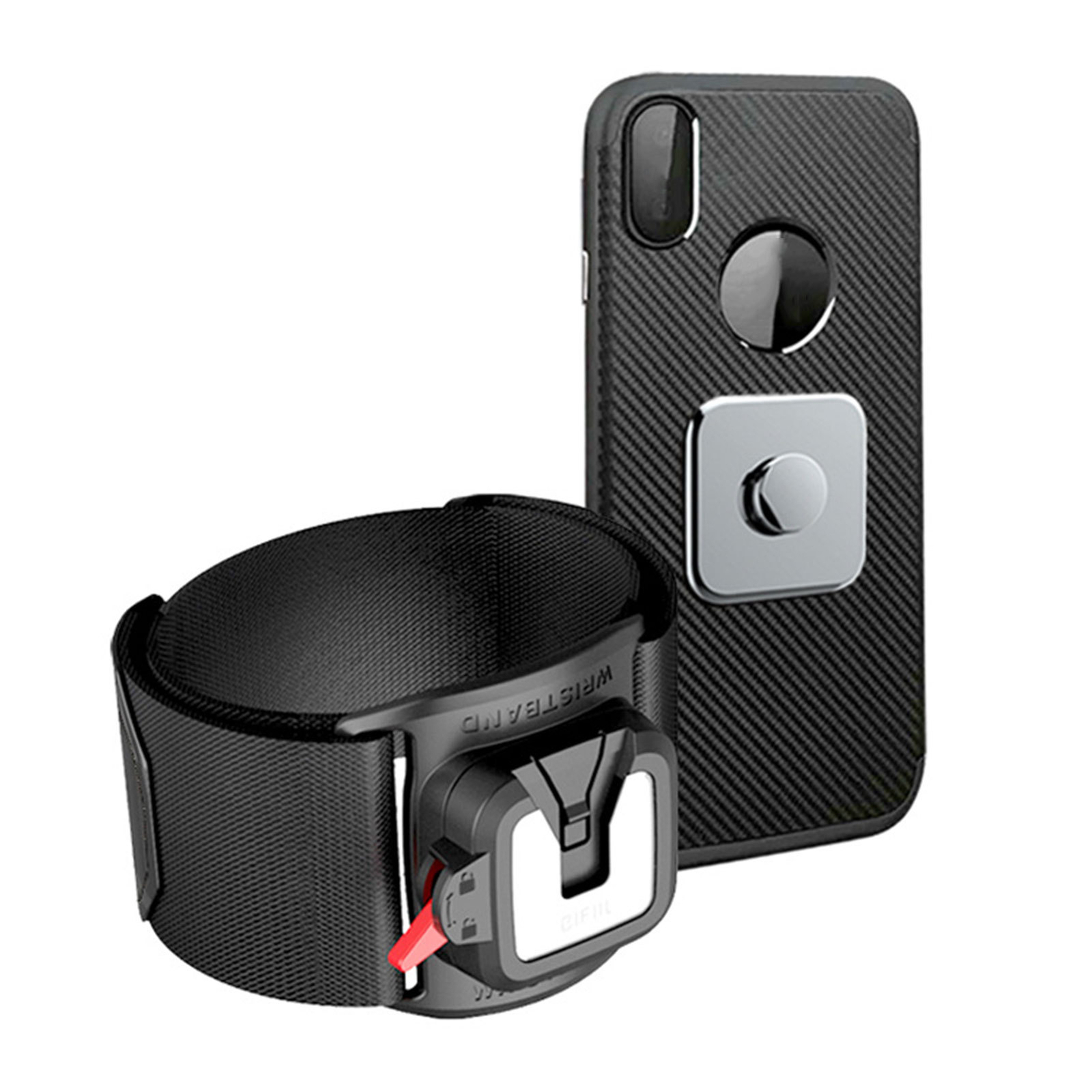Wristband Phone Holder 360°Rotatable Universal Sports Wristband for Smartphones