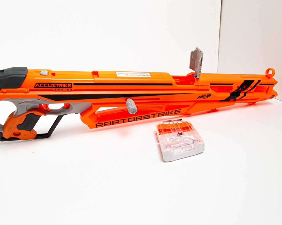 Nerf Accustrike RaptorStrike/ Alphahawk Sniper Blasters - With