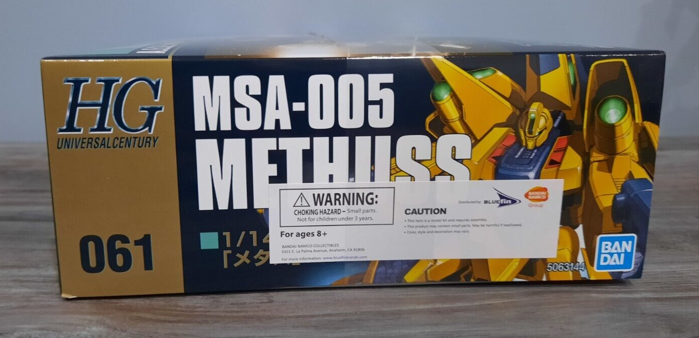 HG 1/144 Methuss MSA005 Zeta Gundam BANDAI Plastic Model Kit eBay