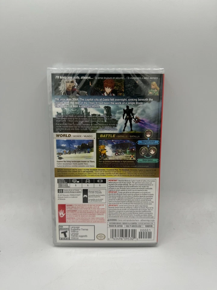 Xenoblade Chronicles 2 Torna The Golden Country Nintendo Switch New - Image 3 of 3