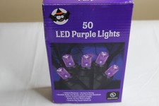 Halloween String Lights, 50 LED Purple Lights Per String, New