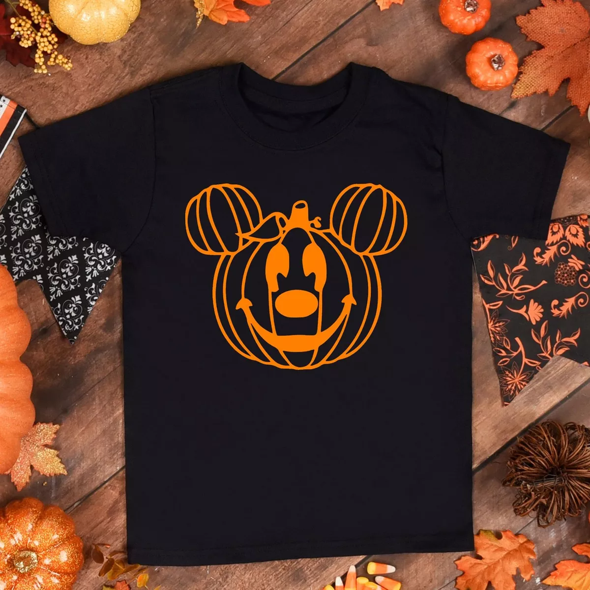 Mickey pumpkin shirt hotsell