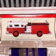 1974 Mack Fire Truck 2000  READERS DIGEST GIFT FOR YOU 