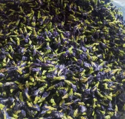 Thai Herb Dried Butterfly Pea Lemon Tea Natural Drink Flower Beverage