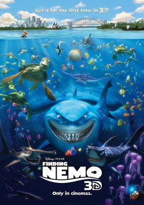 Finding Nemo (2003) Buscando a Nemo Póster de la película Cartel #531