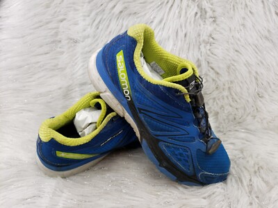 SALOMON X-Scream 3D Blue Athletic Shoes Size US 9.5 EUR 42.66