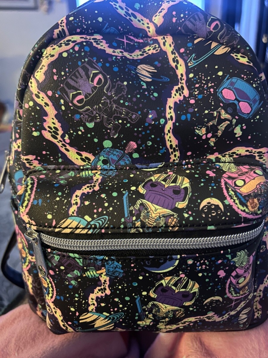 Funko Marvel: Infinity Saga Blacklight Mini Backpack | eBay display picture 1